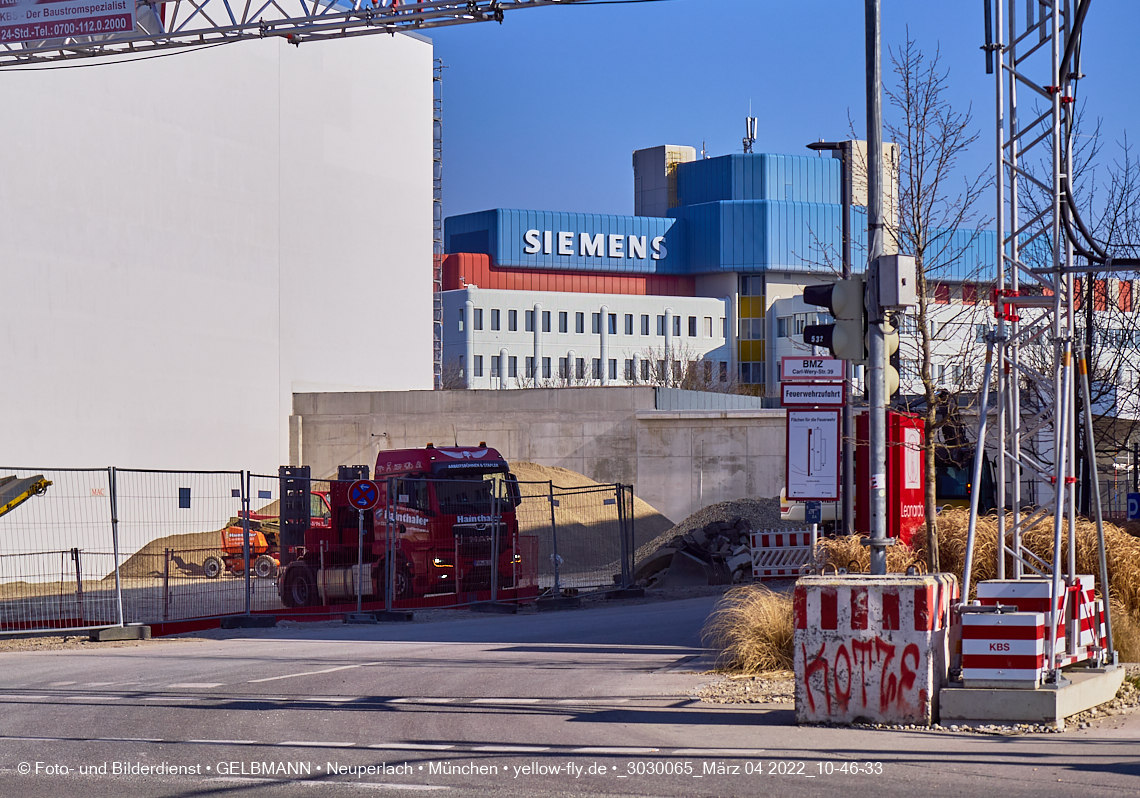 04.03.2022 - Baustelle R.EVO in Neuperlach-Süd